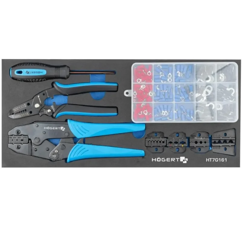 KIT Crimpadoras de Terminales Redondos (158 uds.)