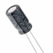 47uF 50Vdc Condensador Electrolitico 6x12mm Radial