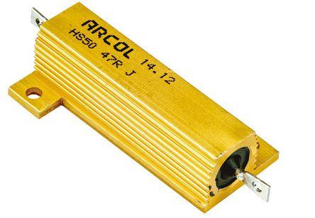 Resistencia Potencia 47R 50W 5% Metalica ARCOL