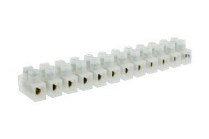 Regleta Conexion 12 Contactos 16Amp 10mm P.E. NATURAL