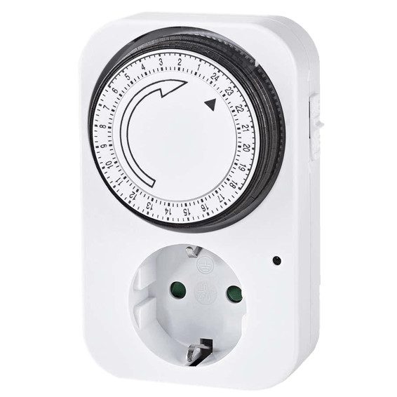 Programador Mecanico Diario 3600W ajuste 15 minutos