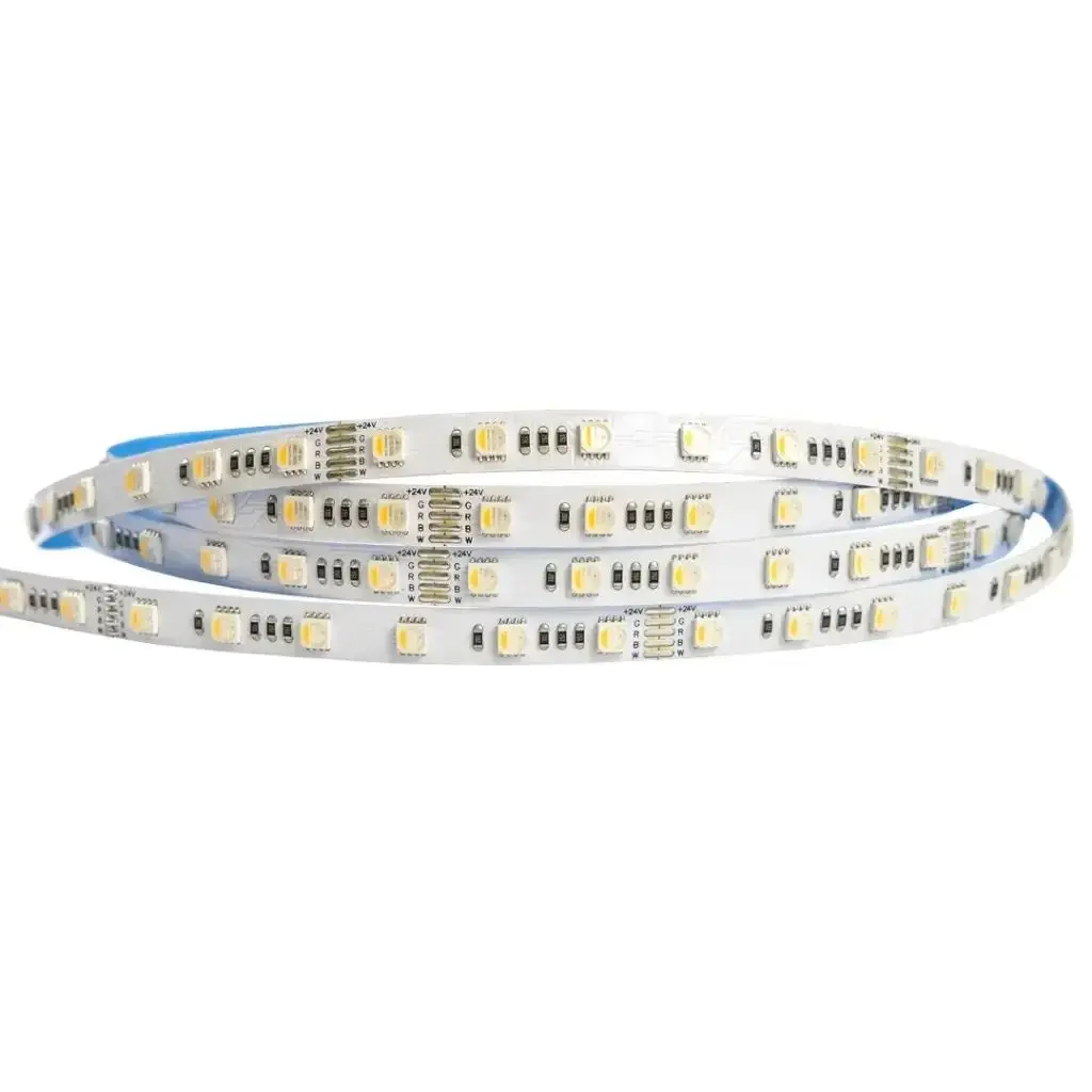 Tira LED RGBW 4000K 24V 19,2W/m 224L/m IP20 10mm 5m NEW