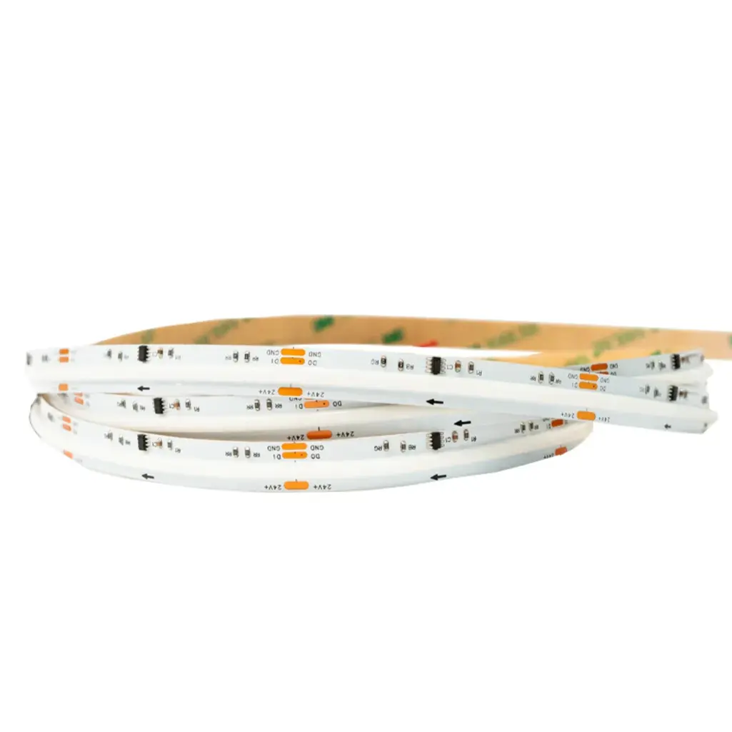 Tira LED 2700K 24V 12W/m 120LED/m IP20 5mm 5m
