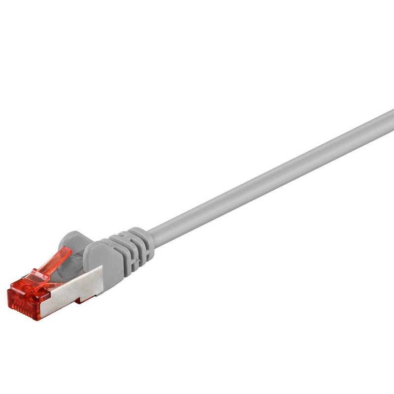 Latiguillo RJ45 FTP Cat6 CU LSZH GRIS 30m