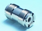 Adaptador UHF Hembra a UHF Hembra, Doble Hembra