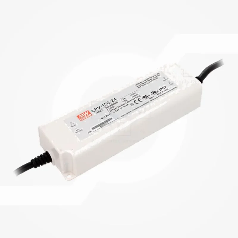 Fuente Alimentacion LEDs 24Vdc 150W  6,3A IP67 MW