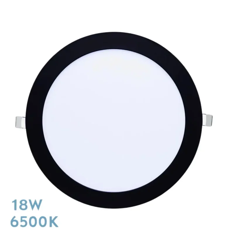 Downlight Tanzanita 18W 6500K 1620Lm NEGRO