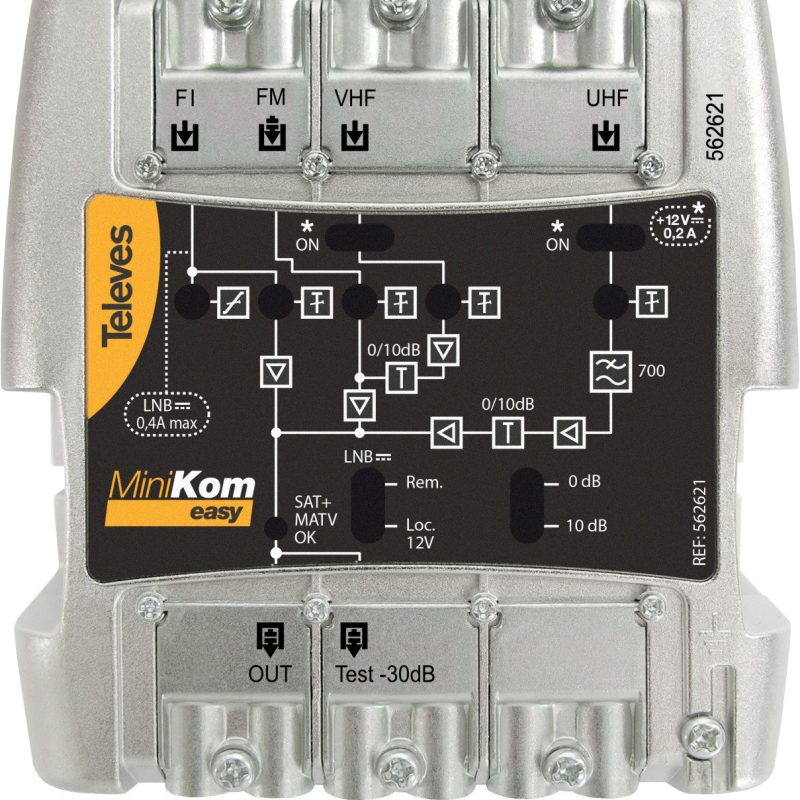 Central TV 4E/1S FM-VHF-UHF-FI MiniKom LTE