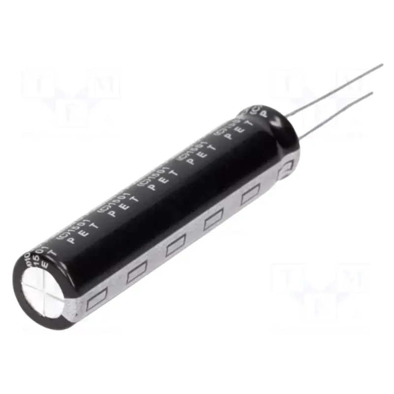 150uF 250Vdc 105ÂºC Condensador Electrolitico 12,5x45mm Radial