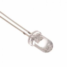 Diodo LED BLANCO  5mm. 4000mcd 2-3Vdc