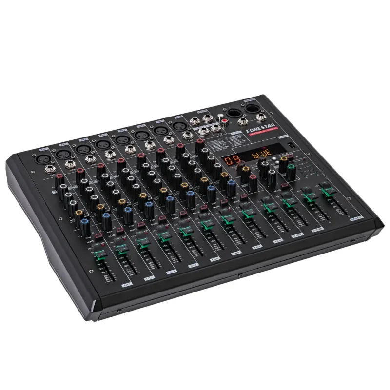 Mezclador Estudio 8IN USB-C FONESTAR