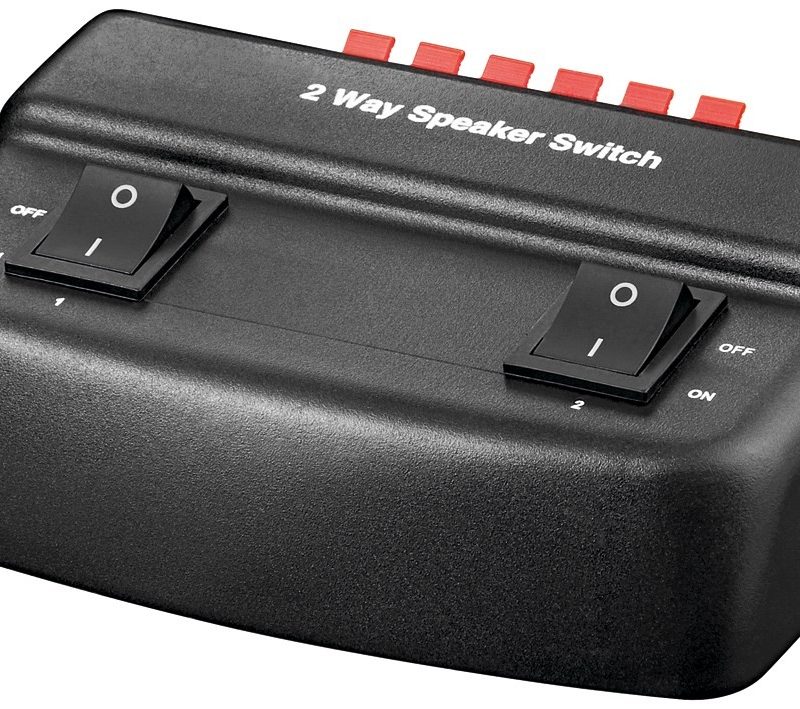 Selector Altavoces 2 Pares GOOBAY
