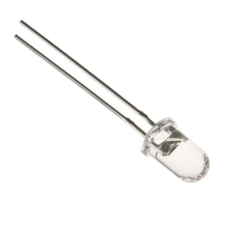 Diodo LED BLANCO 5mm 12Vdc 3000-4200mcd 30Âº Transparente