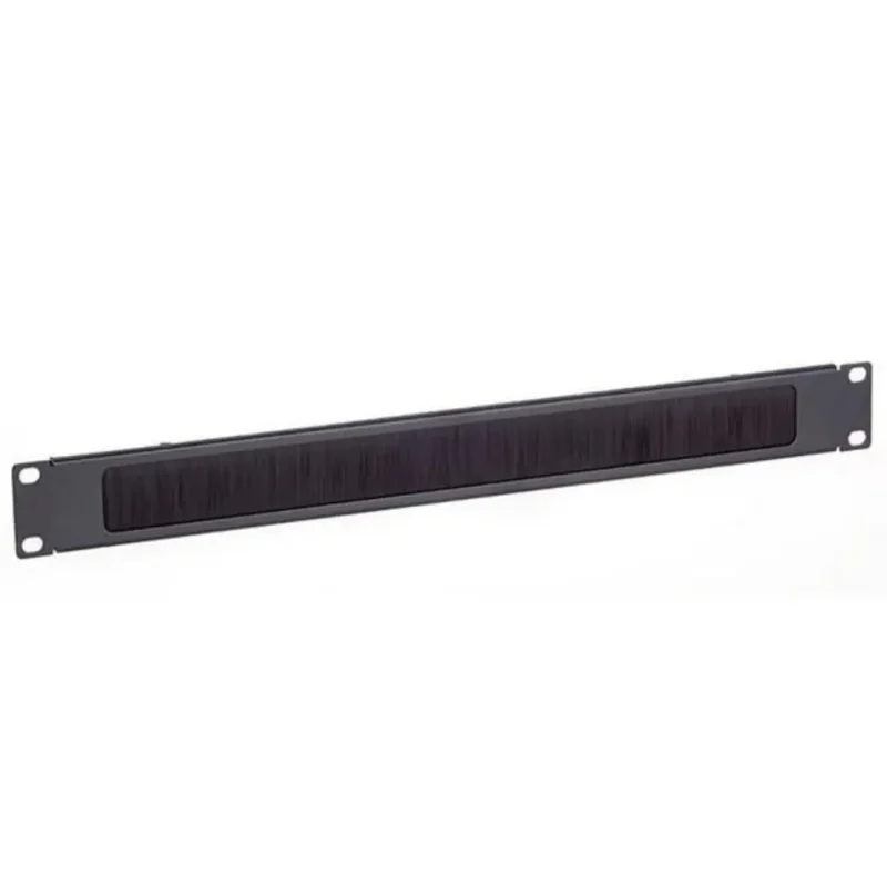 Panel Frontal Rack 19″ 1U con Cepillo PHASAK PA1901