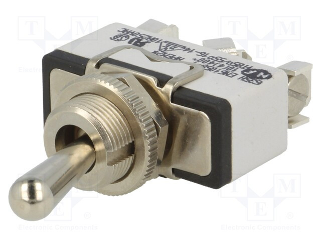 Interruptor Palanca ON (ON) 15A/250Vac Retroceso a O