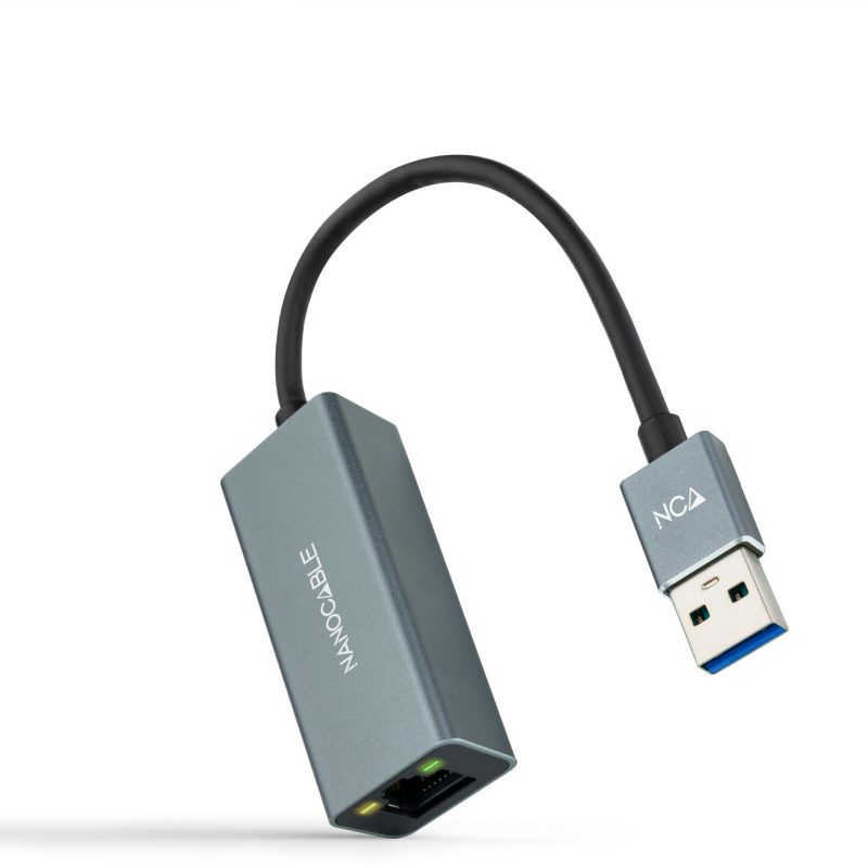 Conversor USB 3.0 a RJ45 Gigabit NANOCABLE