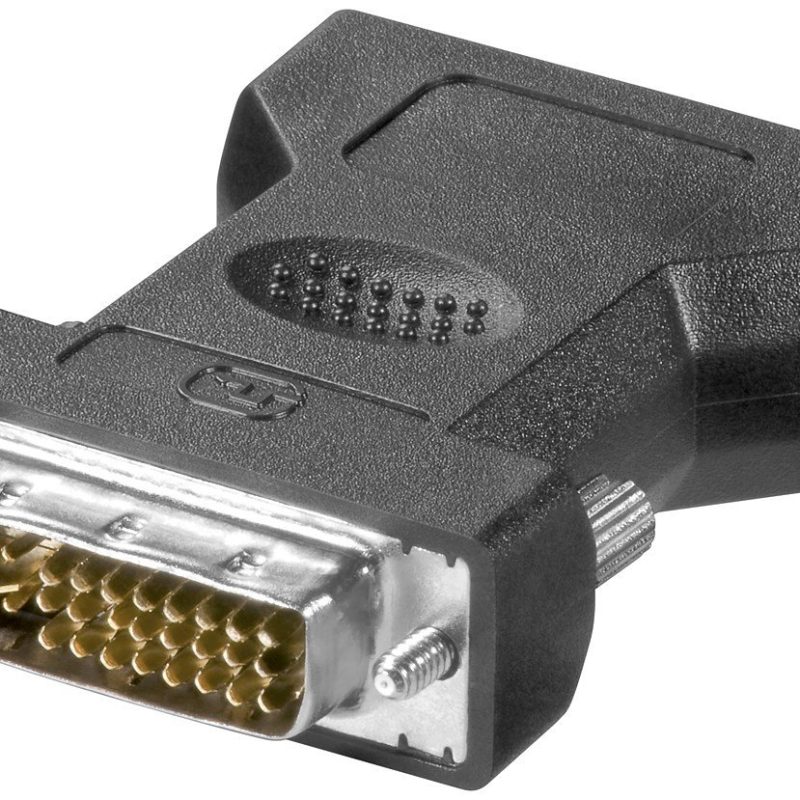 Adaptador DVI 24+5 Macho a VGA HPDB15 Hembra