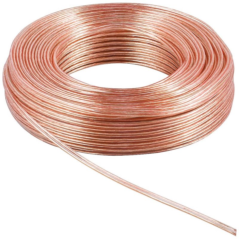 Cable Paralelo 2×0,75mm CCA TRANSPARENTE (25m)