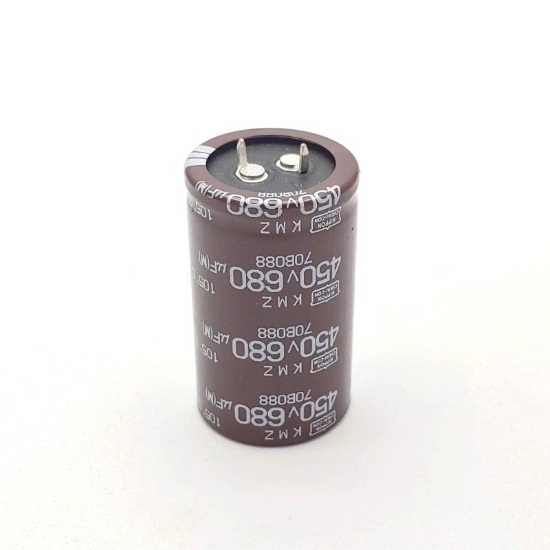 Condensador Electrolitico 680uF 450Vdc 105ÂºC 35x50mm 2pin