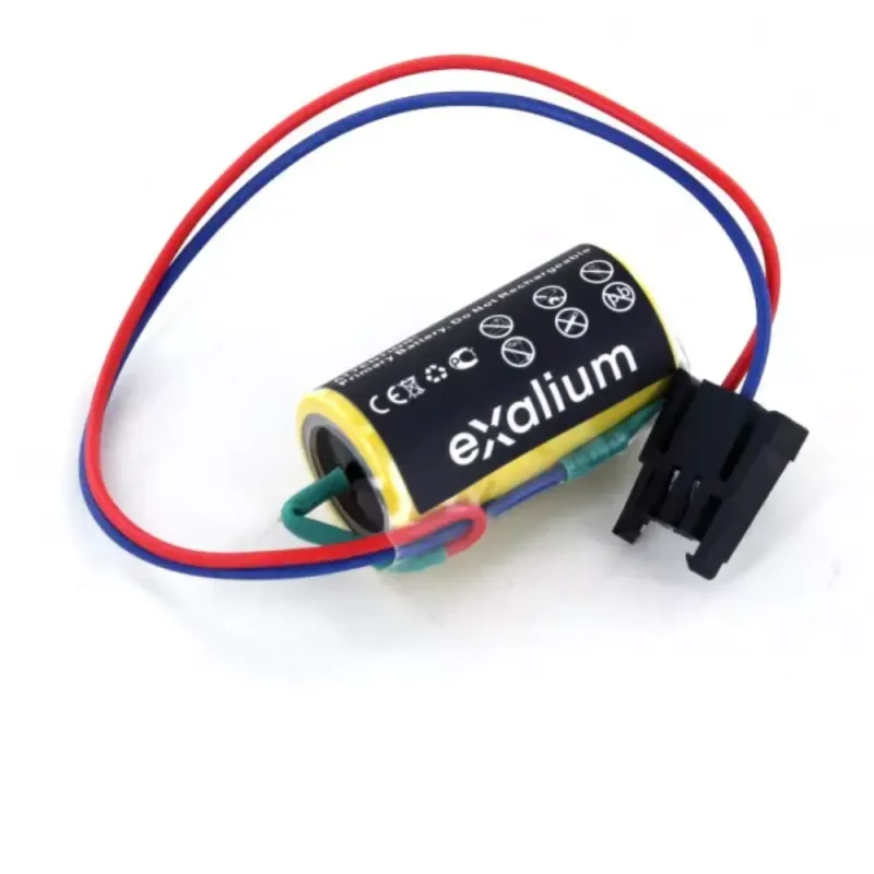 Pila Litio 3,6V 2100mA cables y conector especial  ER17330V 17330