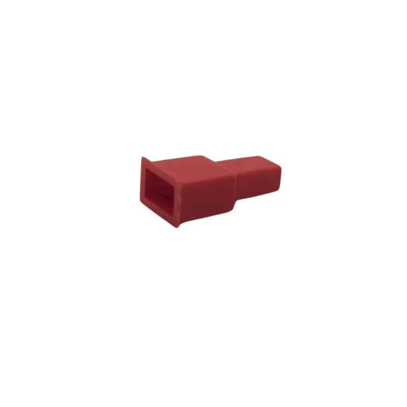 Funda Terminal Faston Macho 6.3mm ROJO