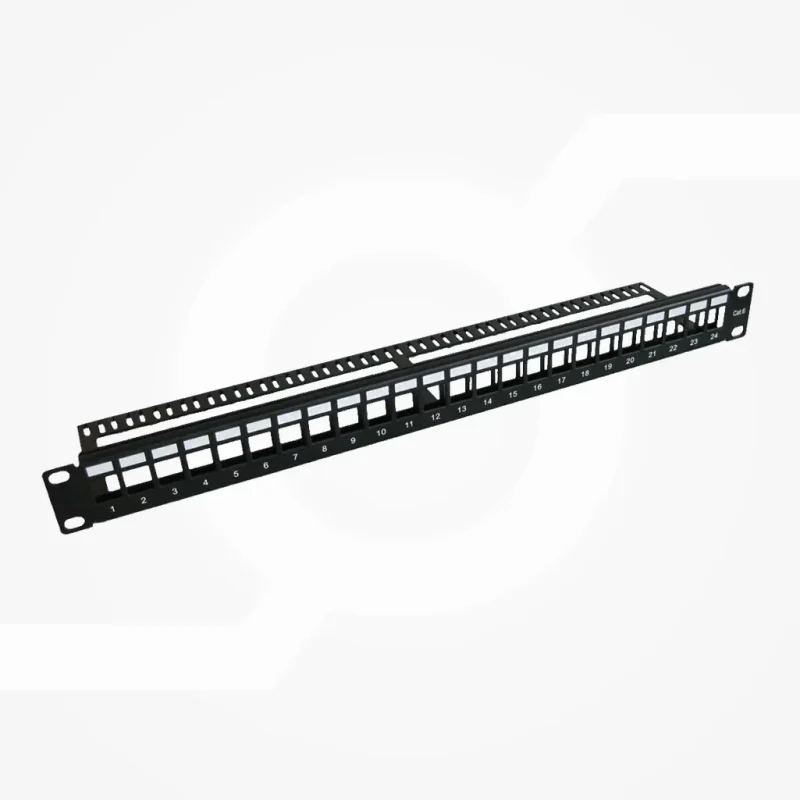 Panel Parcheo Vacio 24P Rack 19′ MC