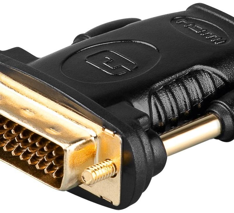 Adaptador DVI 24+1 a Macho HDMI Hembra