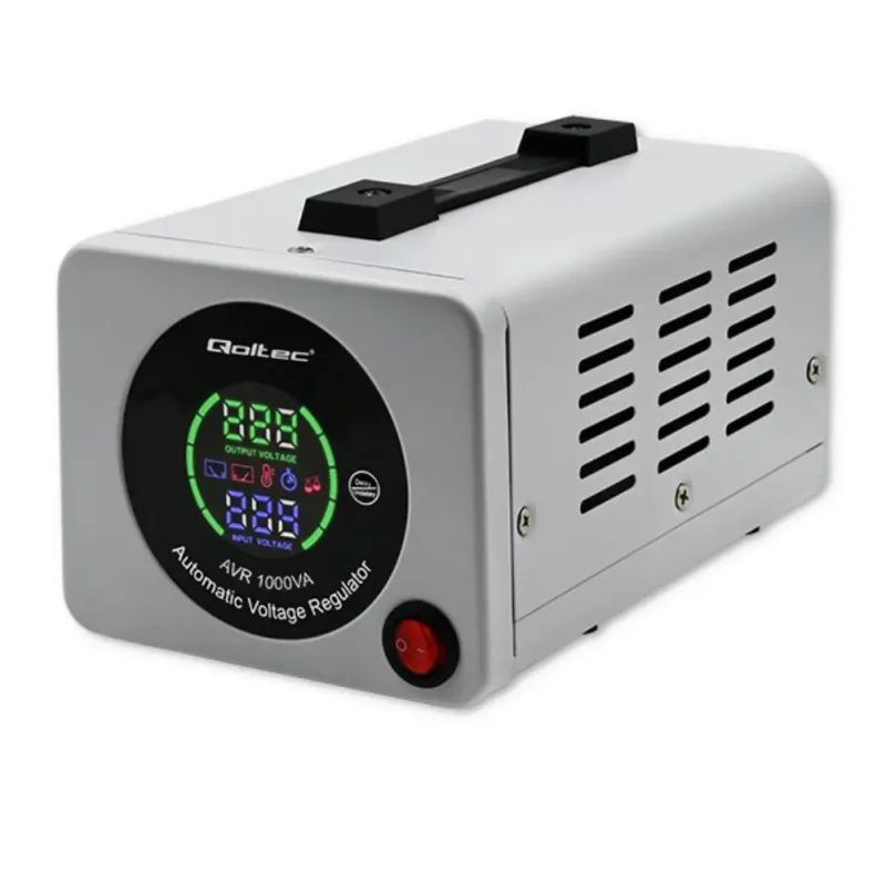 Estabilizador TensiÃ³n AutomÃ¡tico AlimentaciÃ³n 100-280VAC 1000VA