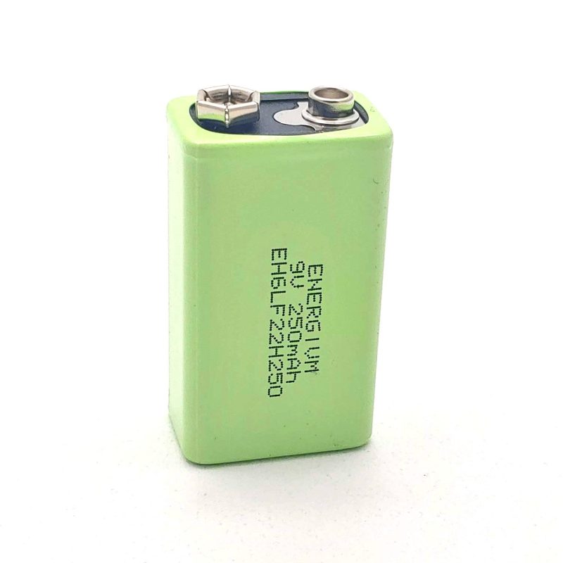 Bateria Ni-Mh 6F22 9V 250mA Energivm