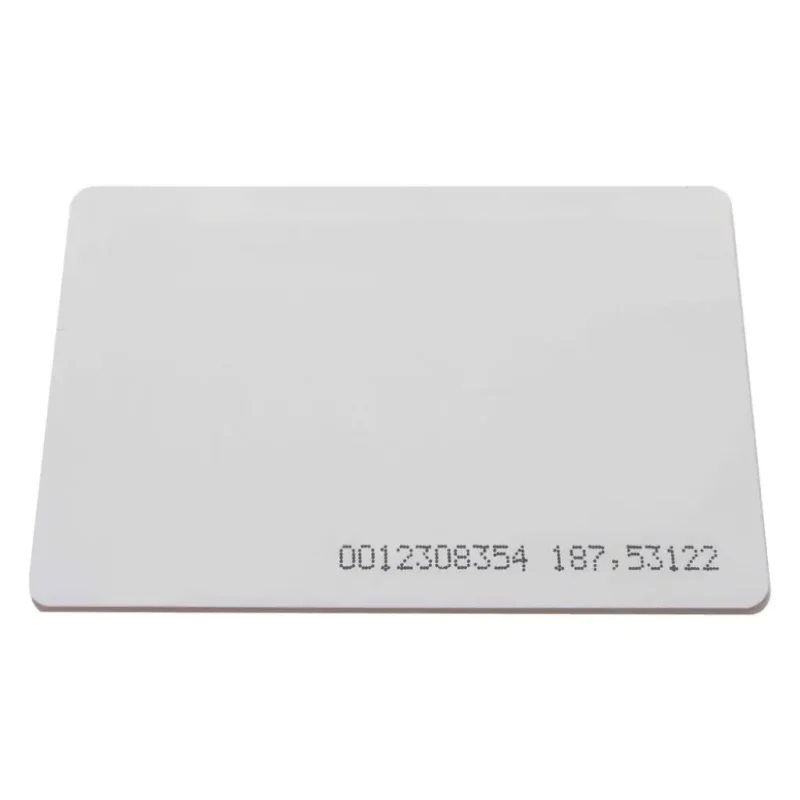 Tarjeta Proximidad RFID 125 KHz NUMERADA