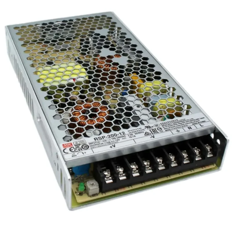 Fuente Alimentacion IP20 12Vdc 16,7Amp 200W  MW