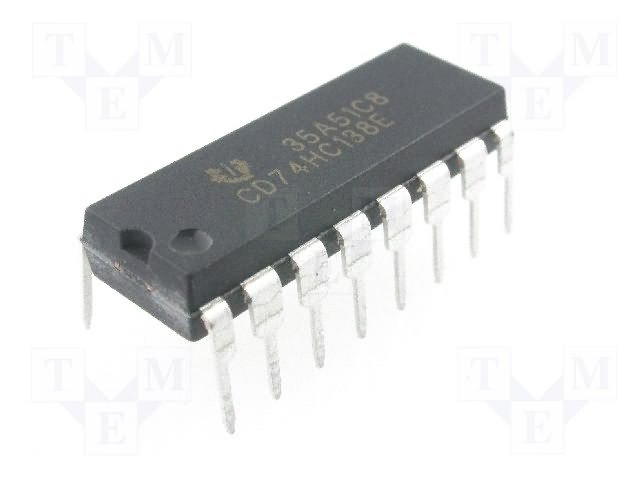 Circuito Integrado Digital 16Pin  CD74HC138BE