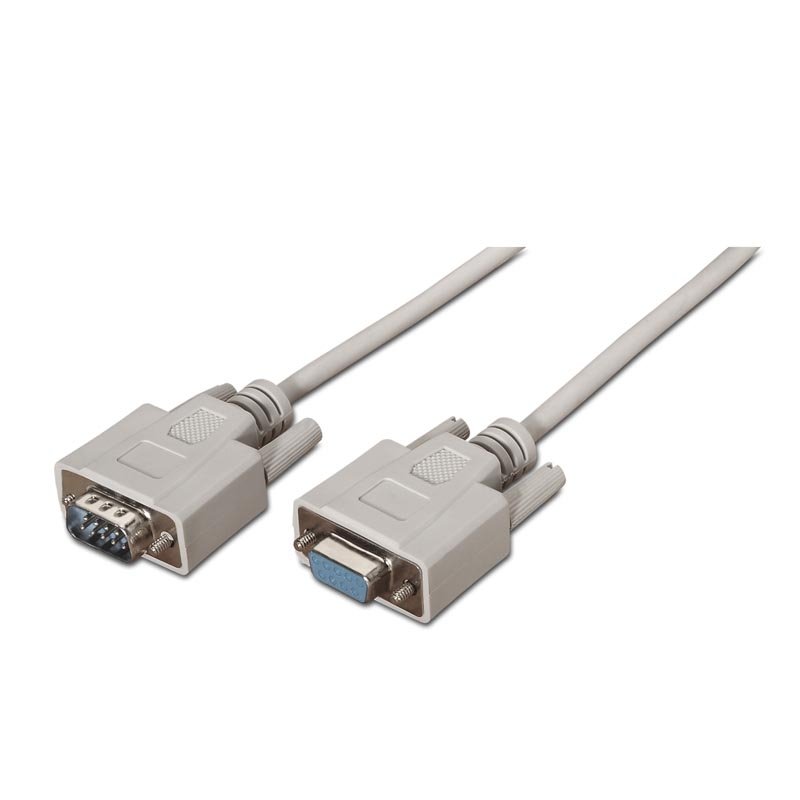 Cable D-Sub DB9 Macho a DB9 Hembra CRUZADO 1,8m