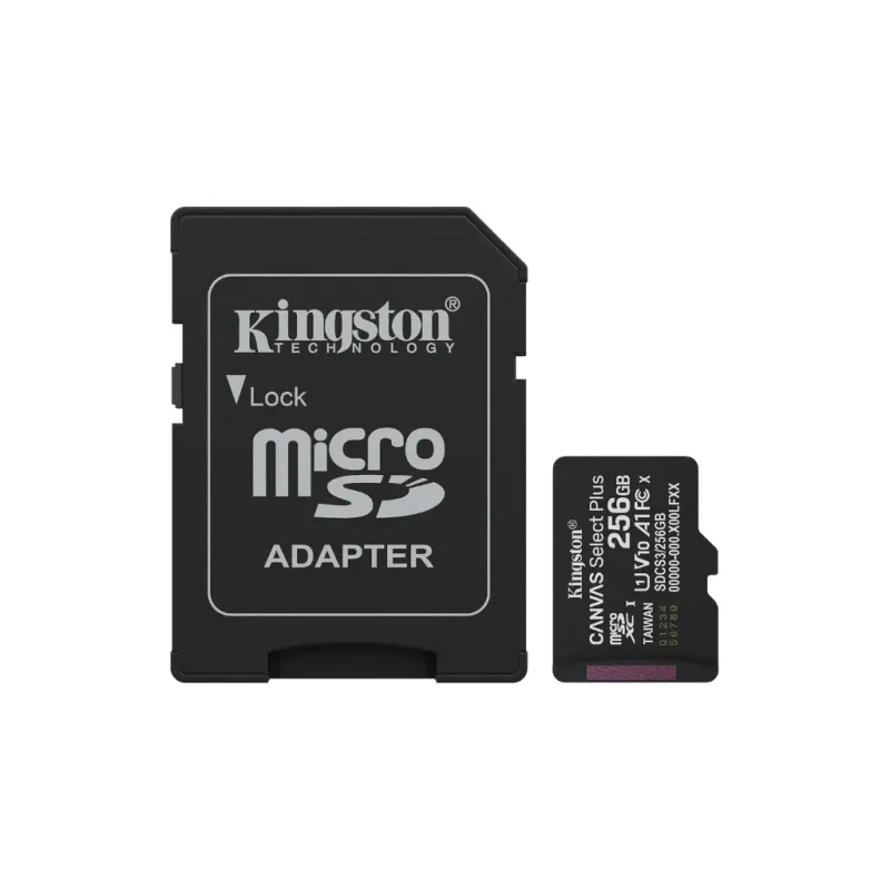 Tarjeta MicroSD  256Gb KINGSTON