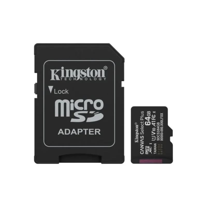Tarjeta MicroSD  64Gb KINGSTON SDCS3