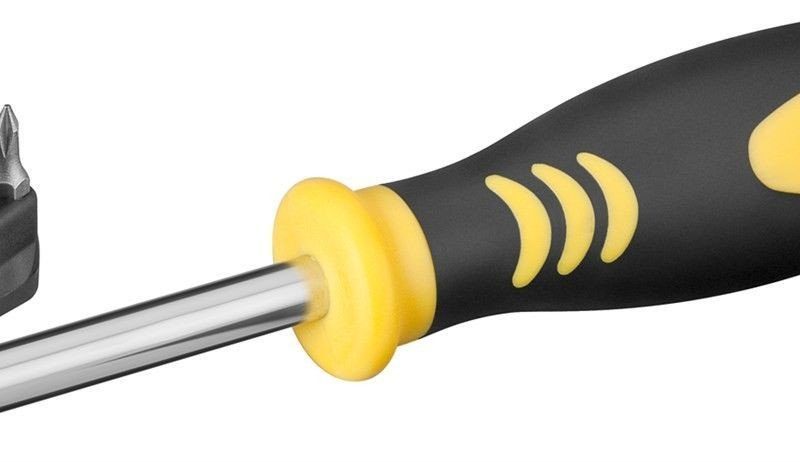 Destornillador Magnetico con 6 Accesorios En Blister