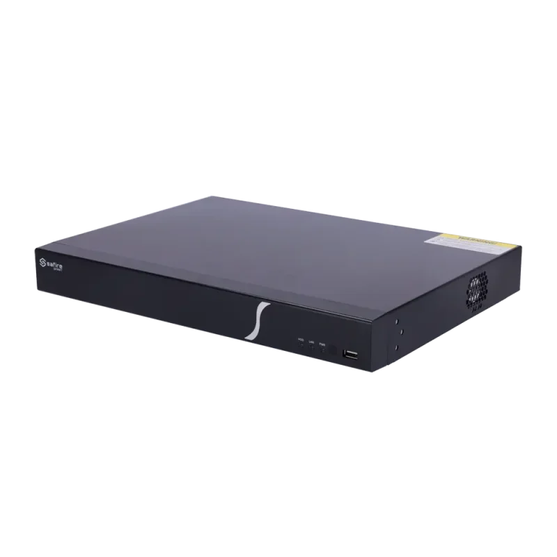 Grabador NVR 32Ch IP 8Mpx 192Mbps SAFIRE SMART