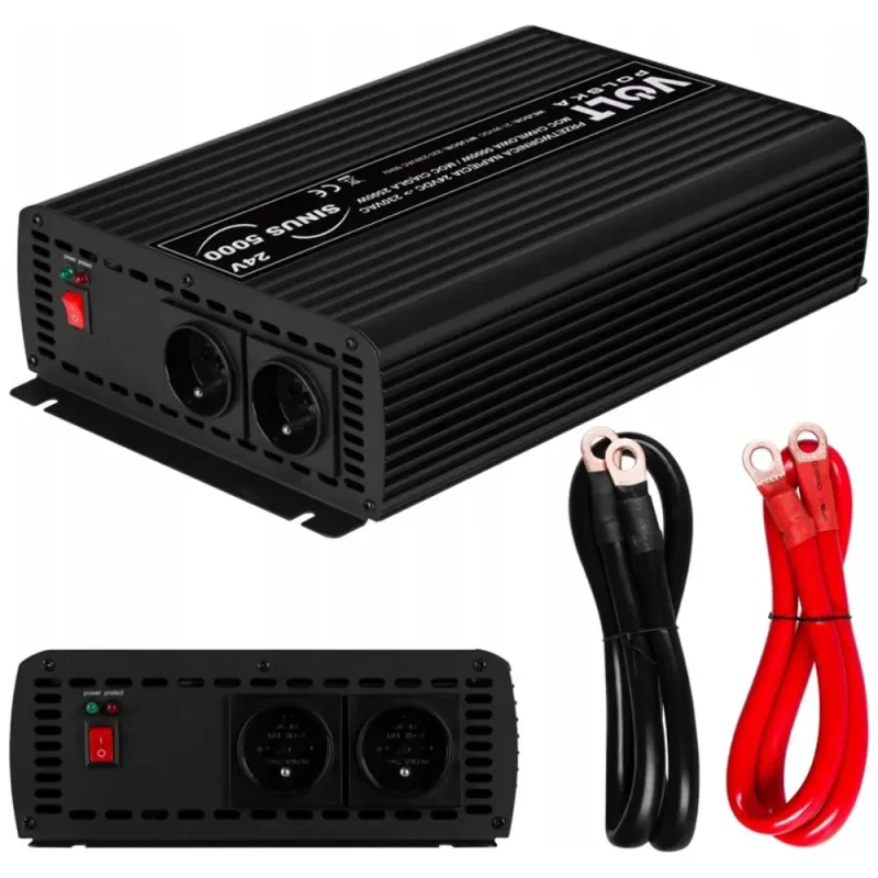 Inversor TensiÃ³n 24Vdc Salida 230Vac 2500W ONDA PURA