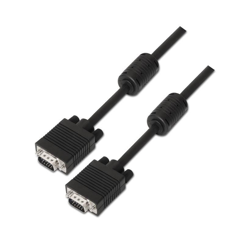 Cable SVGA Macho-Macho HDB15 con Filtros 15m