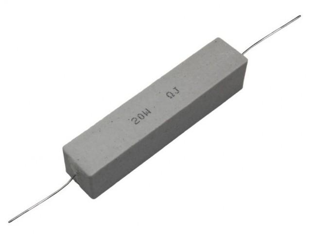 8R2 20W 5% Resistencia Bobinada Axial Horizontal