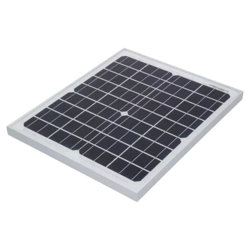 Panel Solar Silicio Monocristalino 12V 20W 435x356x30mm