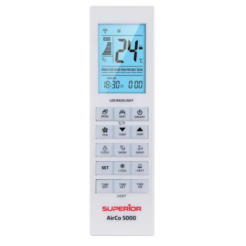 Mando  Aire Acondicionado 5000 CÃ³digos SUPCU005