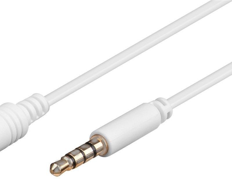 Cable JACK 3,5 Stereo Macho-Hembra Digital 4Cortes 5m