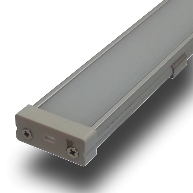 Perfil LED Superficie Tira LED 1000x26x9