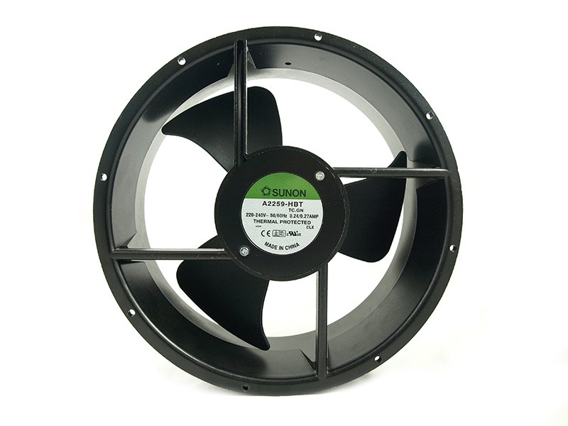 Ventilador 230Vac 254x89mm 56W Bolas 2 terminales SUNON