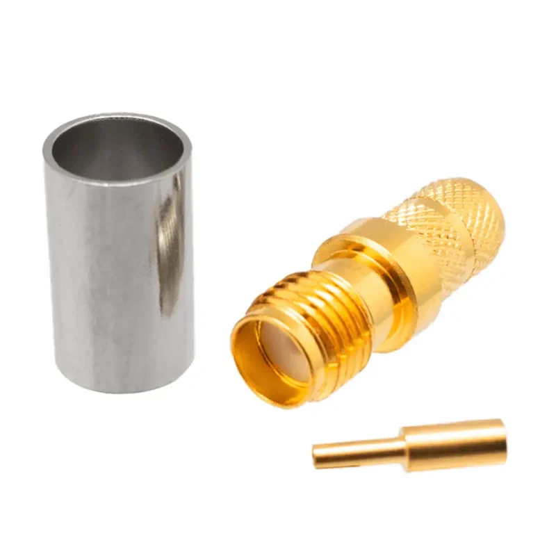 Conector SMA Hembra crimpar LMR240
