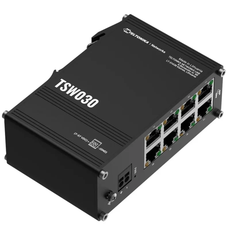 Switch DIN Ethernet 8P TELTONIKA