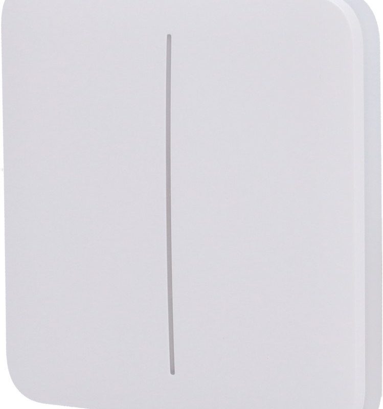 Panel Tactil Doble BLANCO AJAX SOLOBUTTON