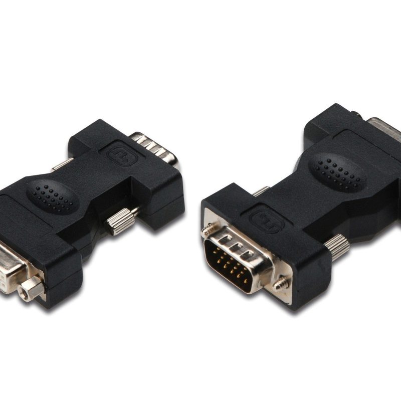 Adaptador DVI 24+5 Hembra a VGA HPDB15M