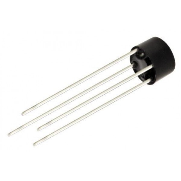 Puente Rectificador 250V 2Amp Redondo 4 hilos  B250R